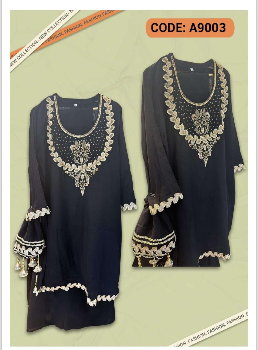 Dazzling Black cordset