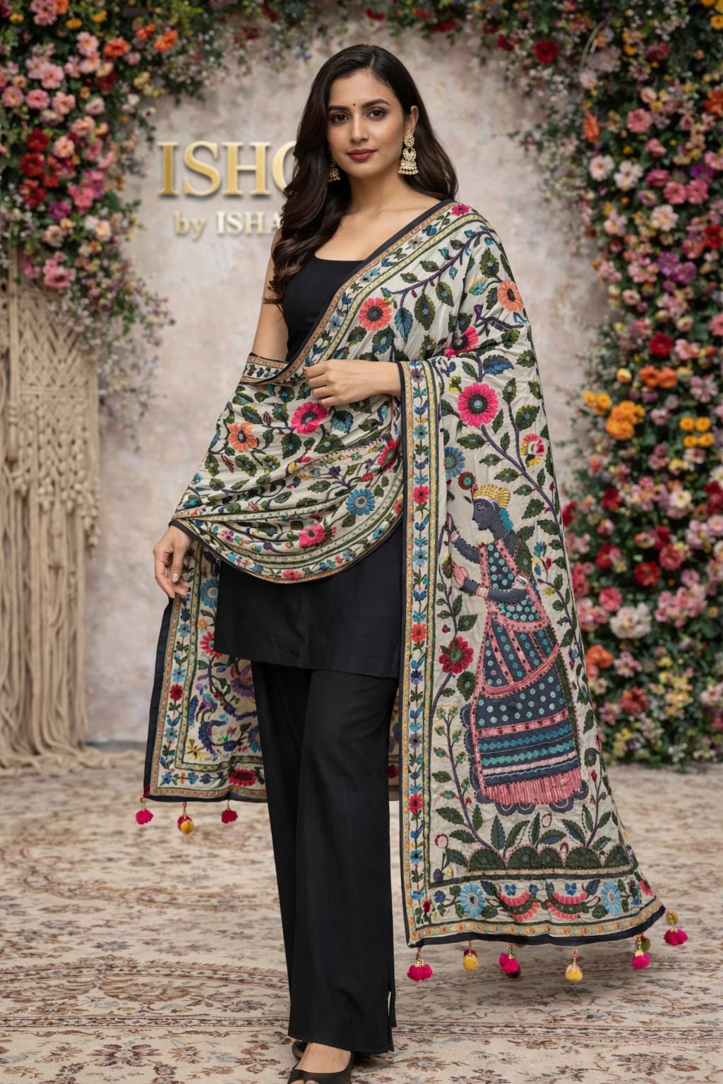 Kalamkari Dupatta