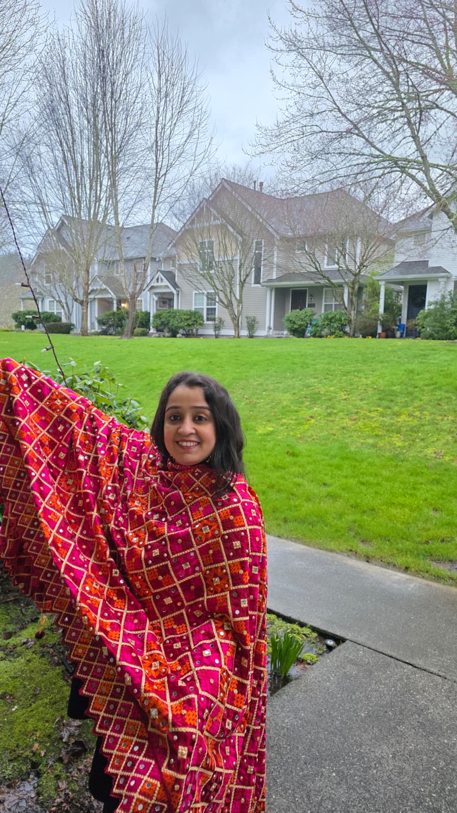 The Jaipur Mosaic- Phulkari Dupatta