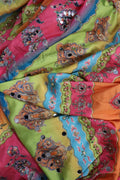 The Nomad Canvas – Mirror Work Crepe Dupatta