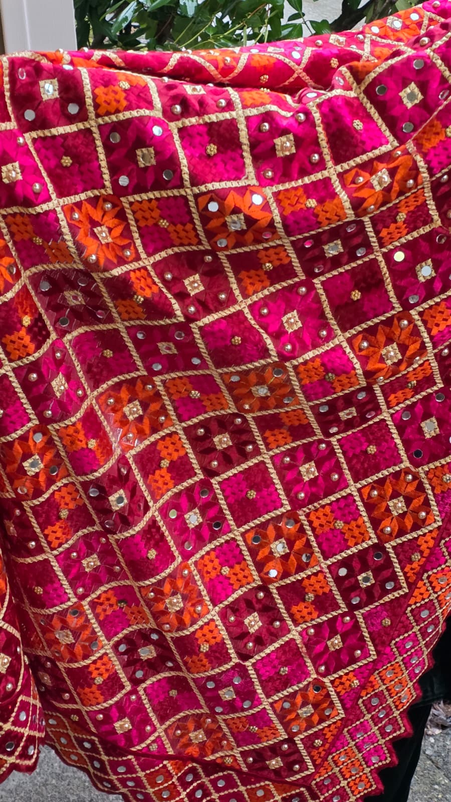 The Jaipur Mosaic- Phulkari Dupatta