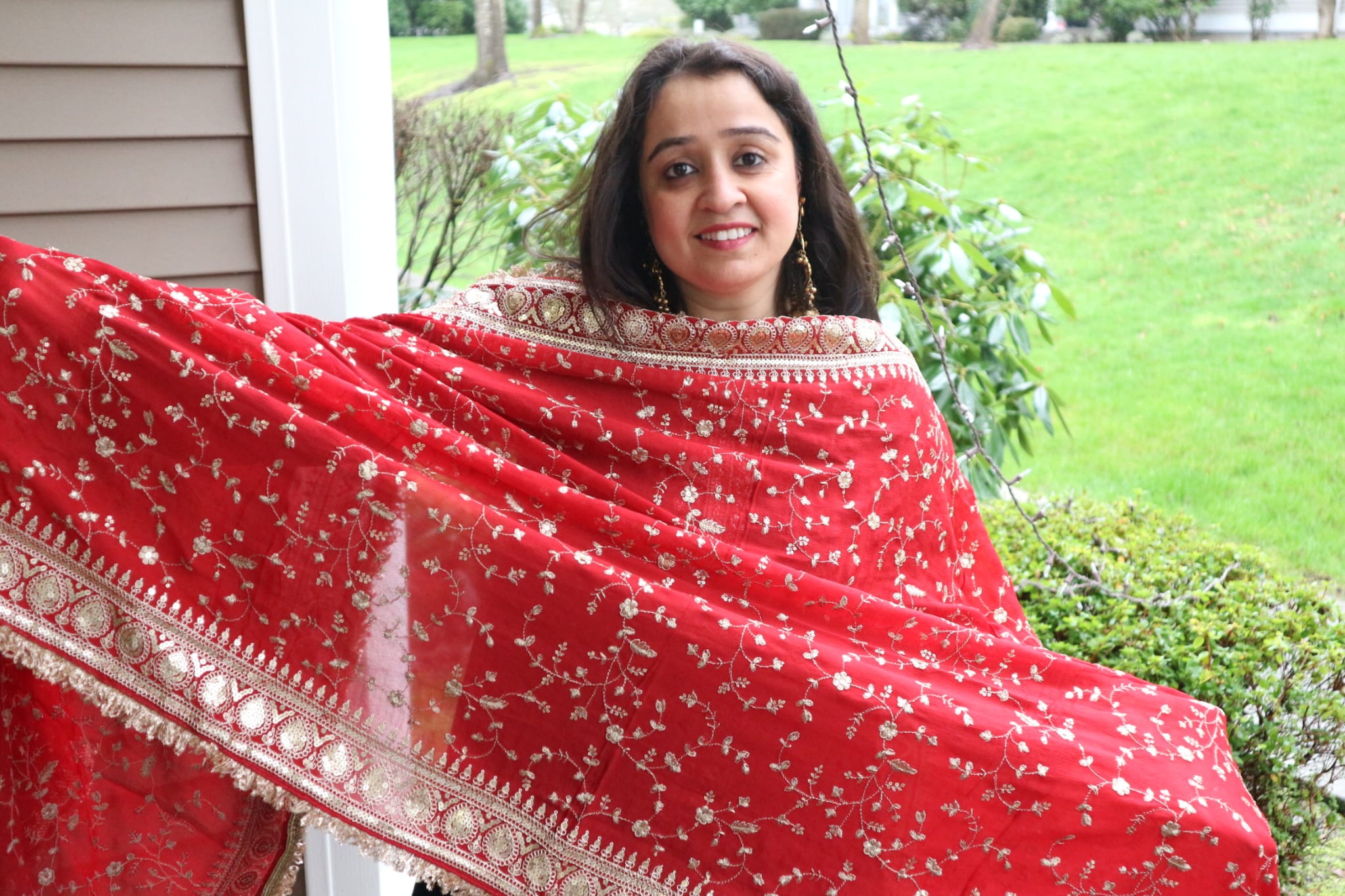 The Zari Garden - Fendy Dupatta