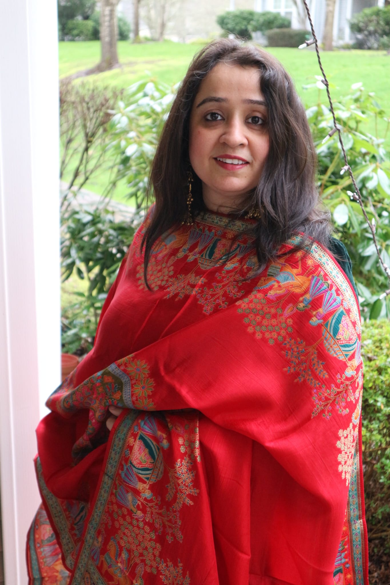 The Maharani’s Passage - Silk Dupatta