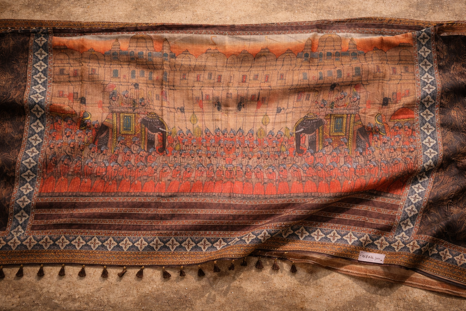 Ras | The Procession - Art Silk Dupatta