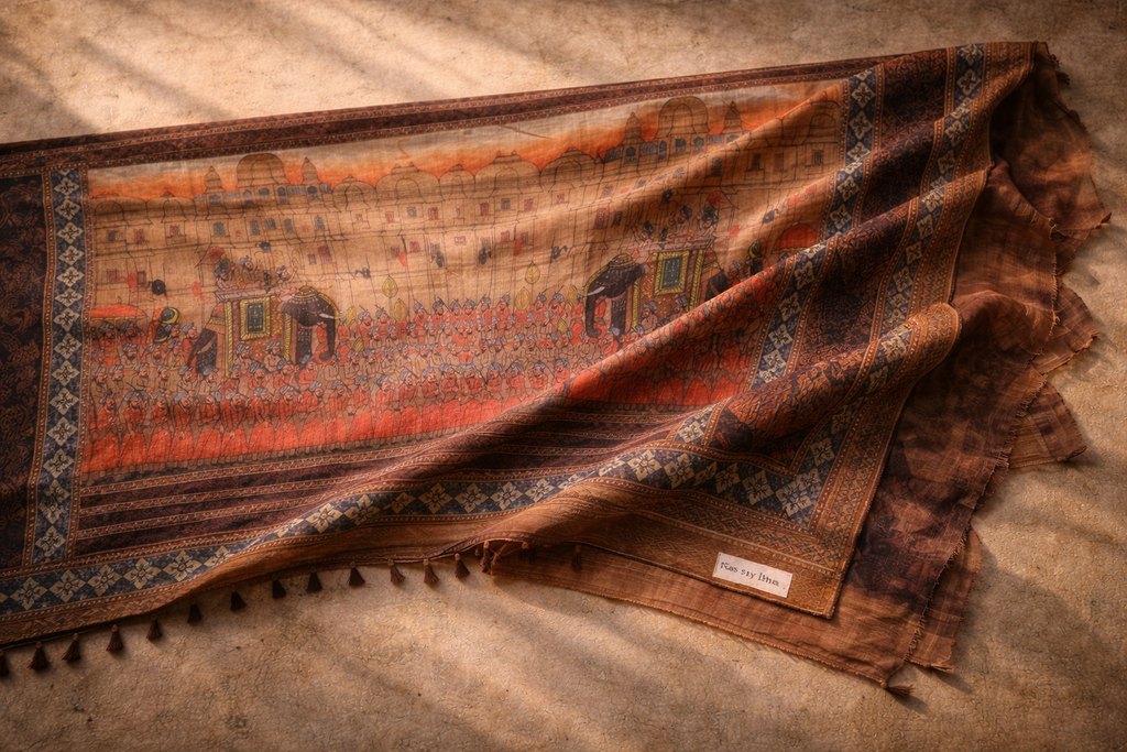 Ras | The Procession - Art Silk Dupatta