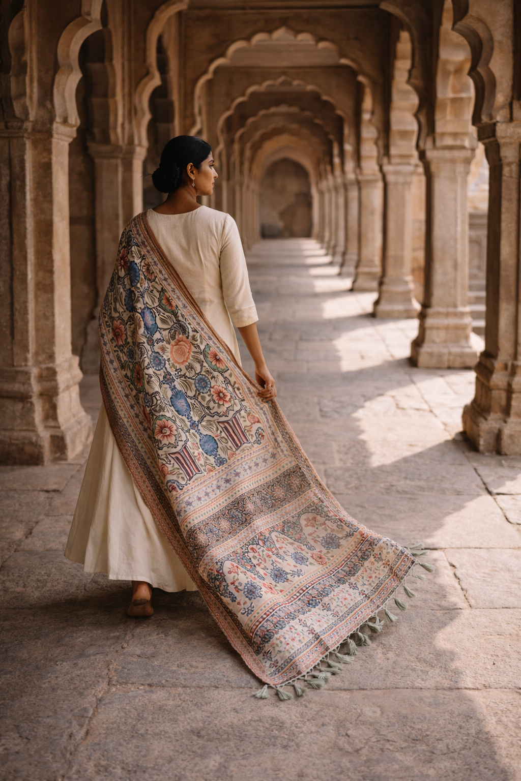 Guldasta - Art Silk Dupatta