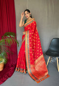 Patola silk saree with weaving work