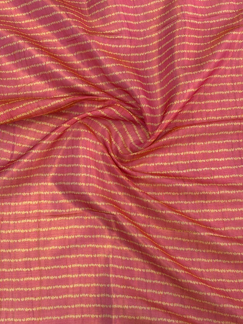 Soft tissue tussar silk saree with warli printed work