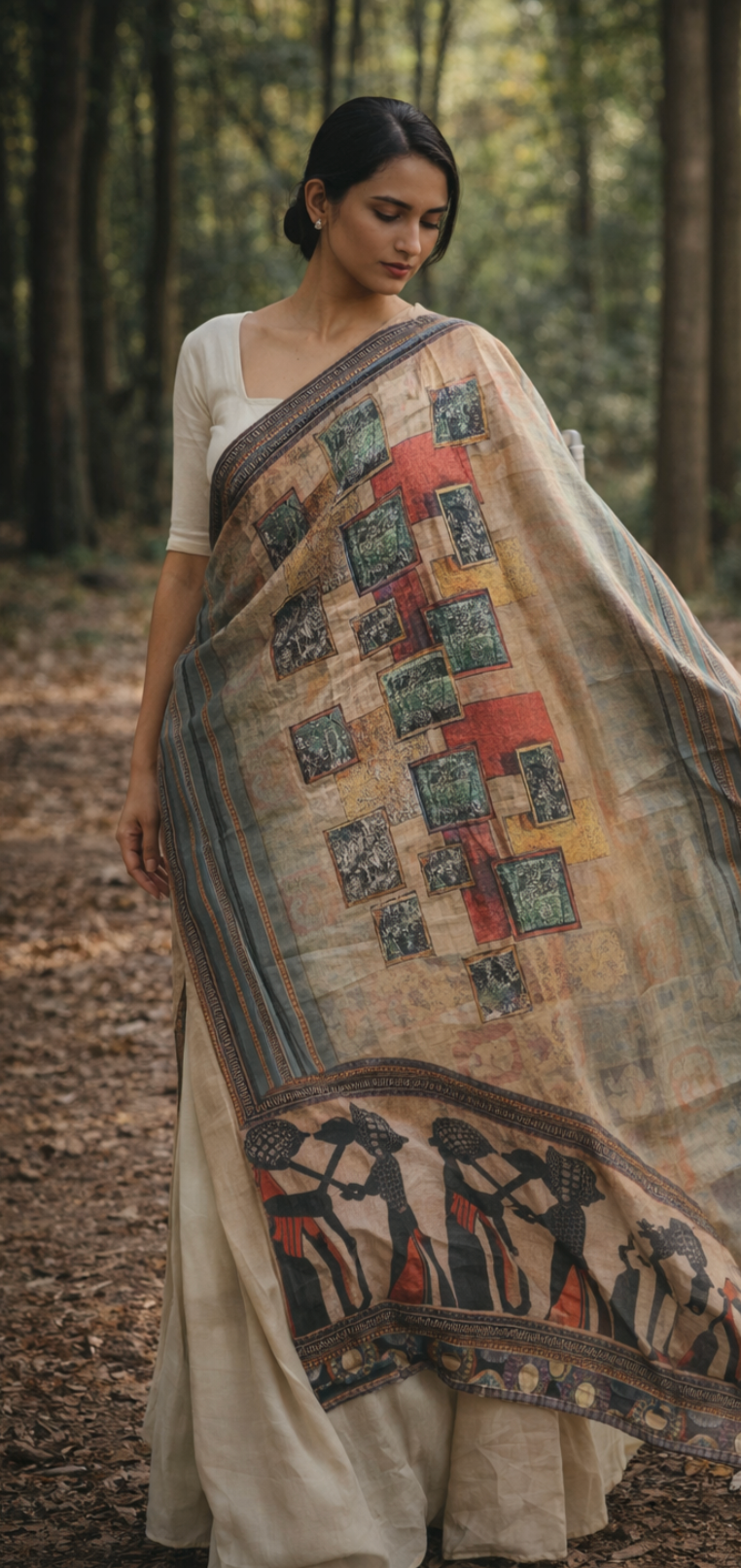 Totem - Art Silk Dupatta