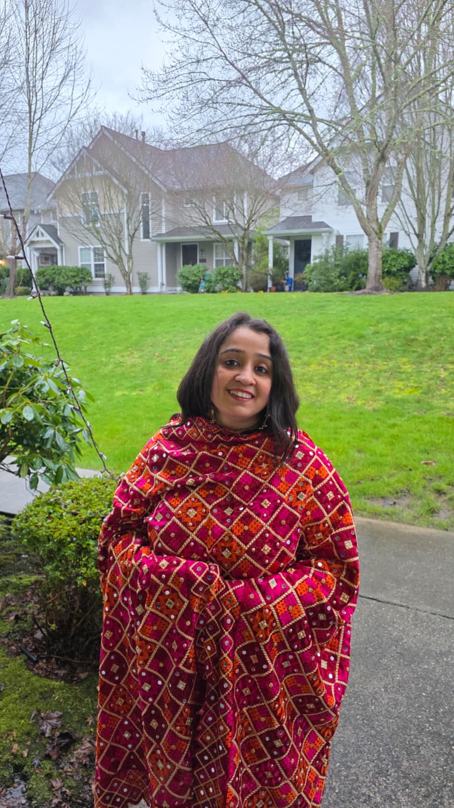 The Jaipur Mosaic- Phulkari Dupatta