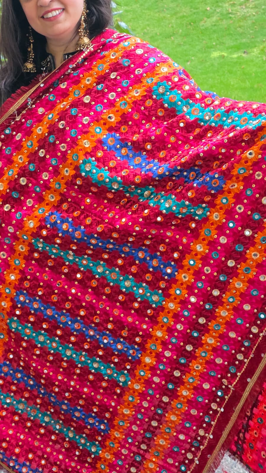 Rangila Mehr - Phulkari Dupatta