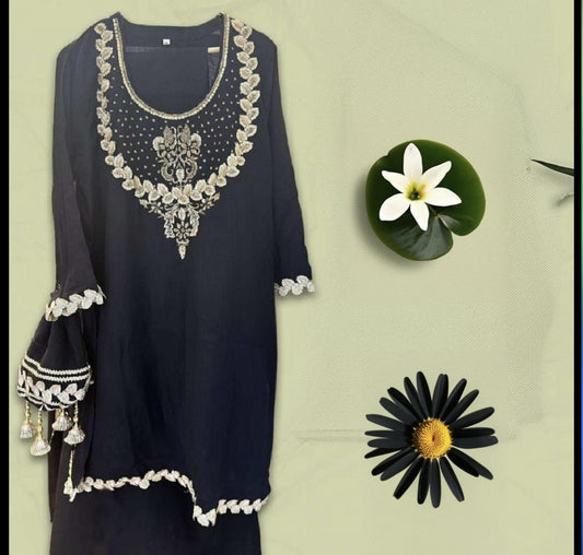 Dazzling  Black cordset