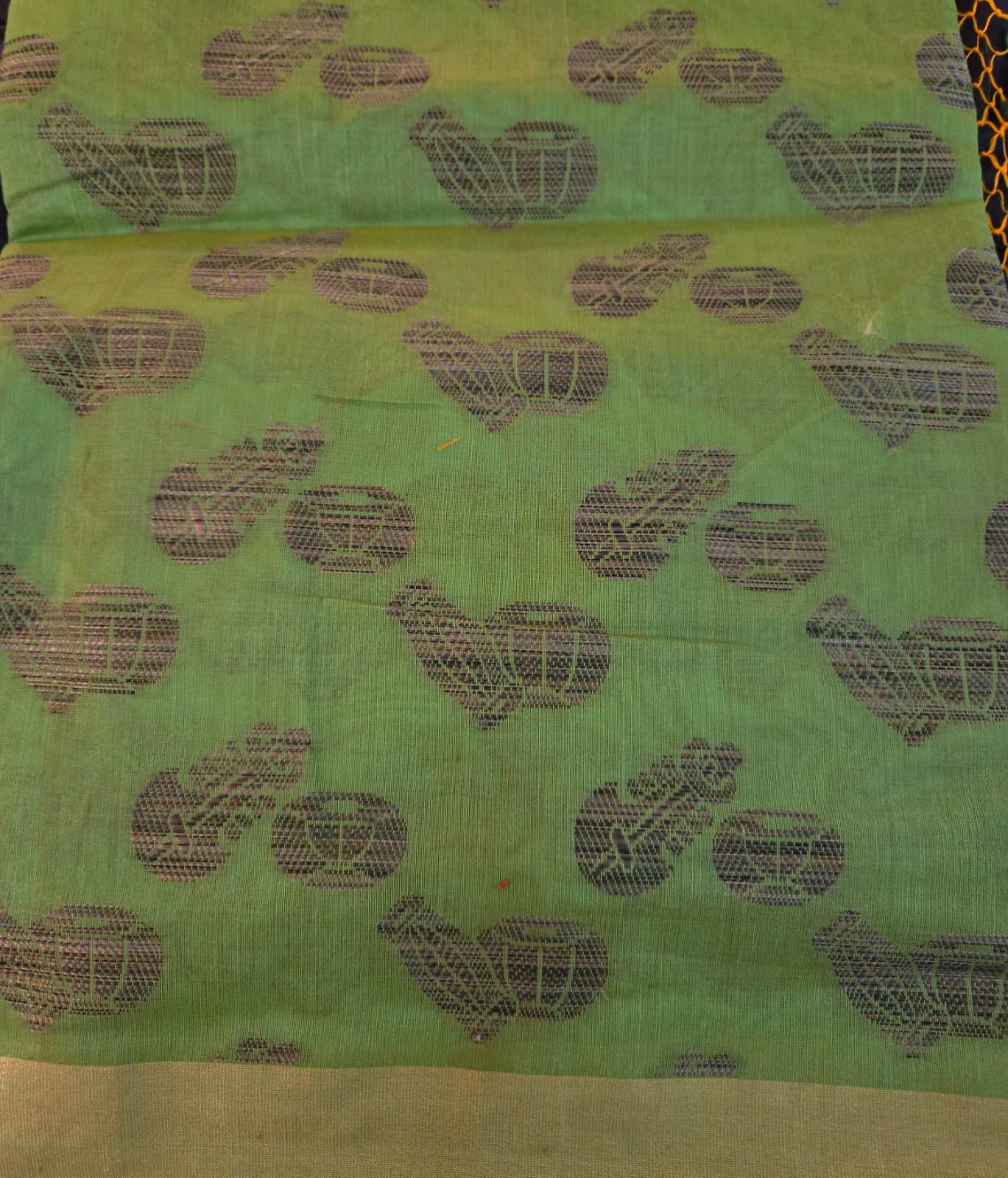 Elegant Kota Banarasi Saree with Intricate Taj Mahal Motif | Handwoven Ethnic Saree | Festive & Wedding Wear