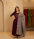Garba Print Lehenga | purple with kantha work dupatta Multicolored Ethnic Skirt | Navratri Ghagra Choli | Handmade Indian Festival Outfit