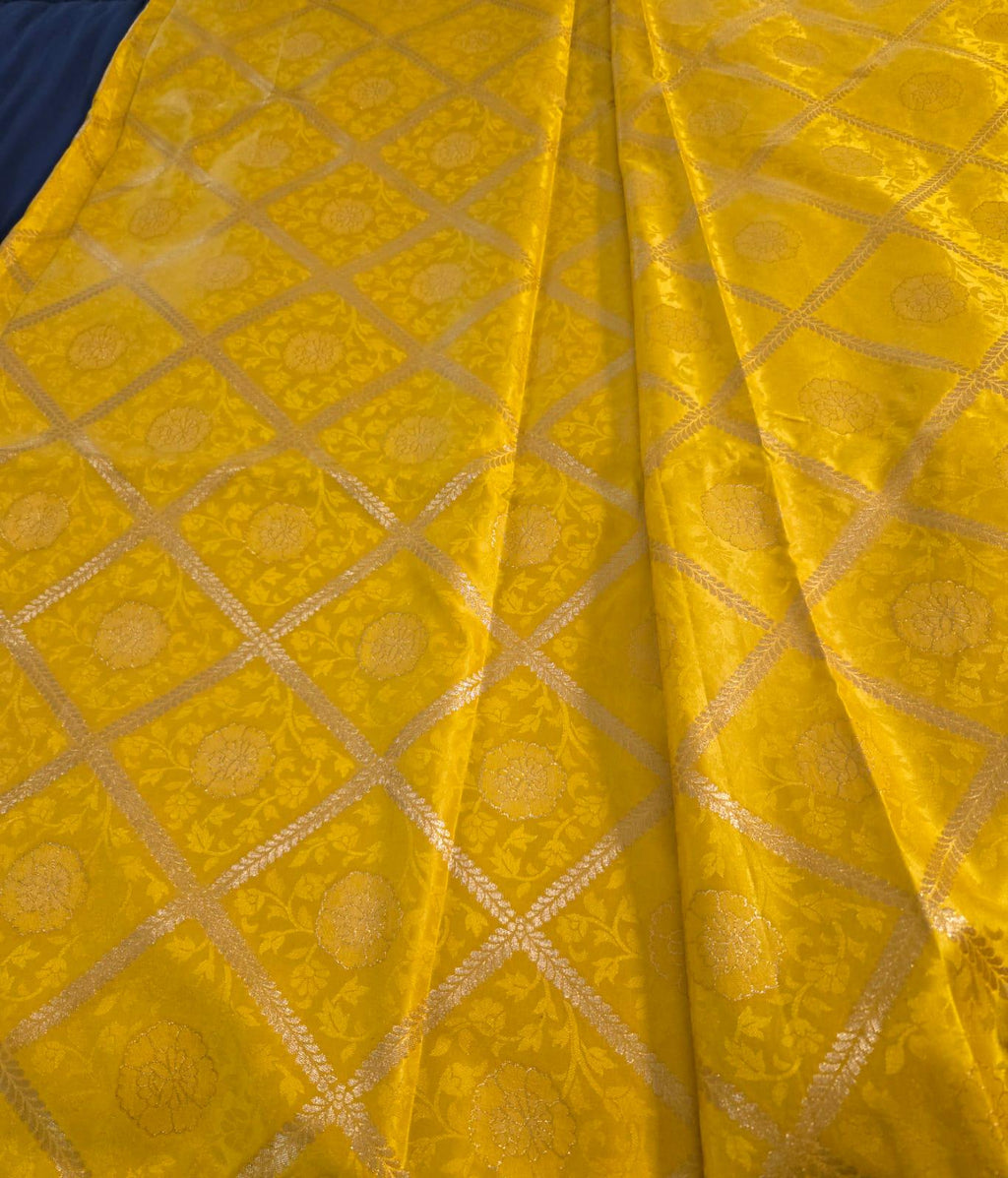 Elegant Yellow banarasi Saree & Festive Wear
