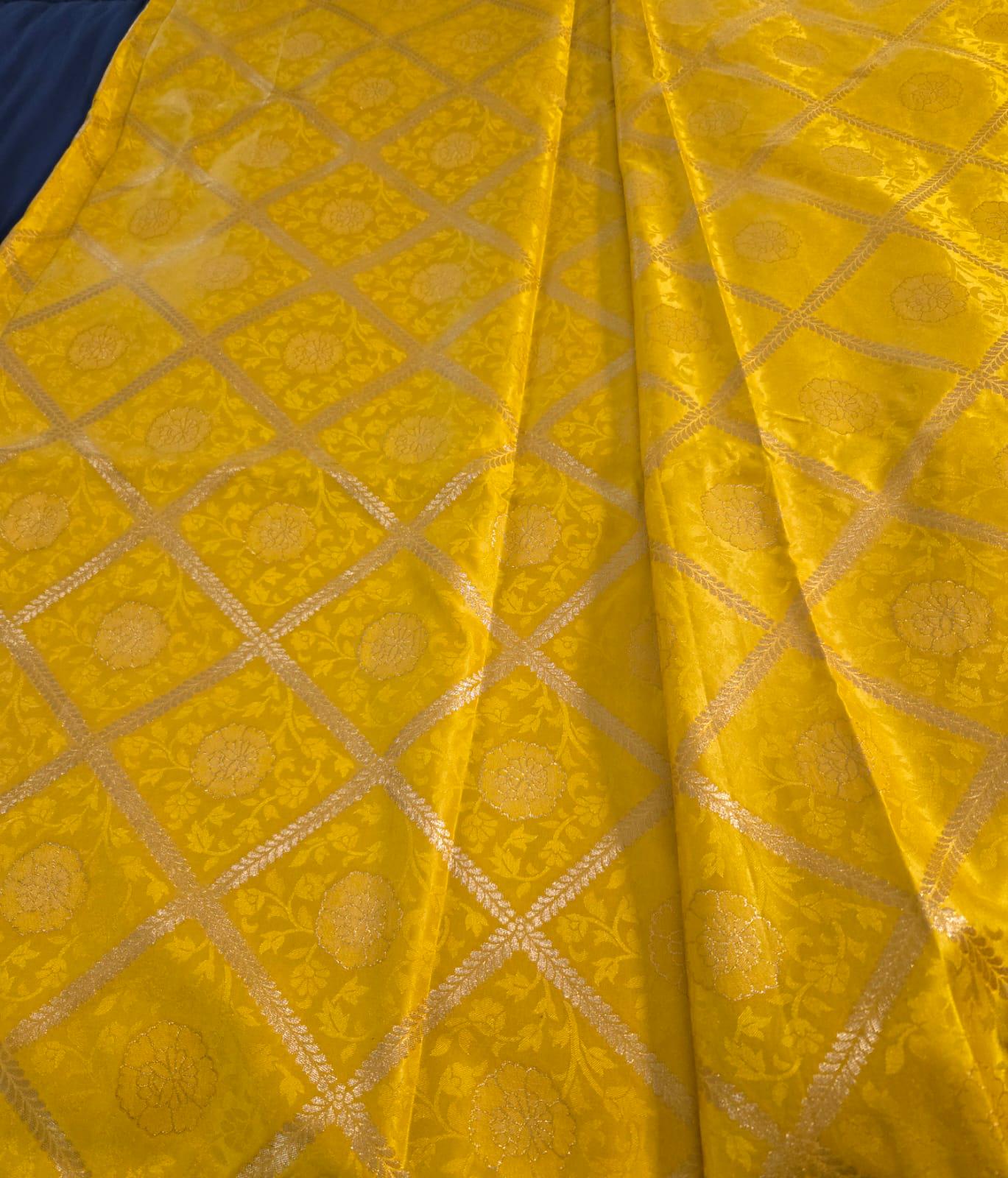 Elegant Yellow banarasi Saree & Festive Wear