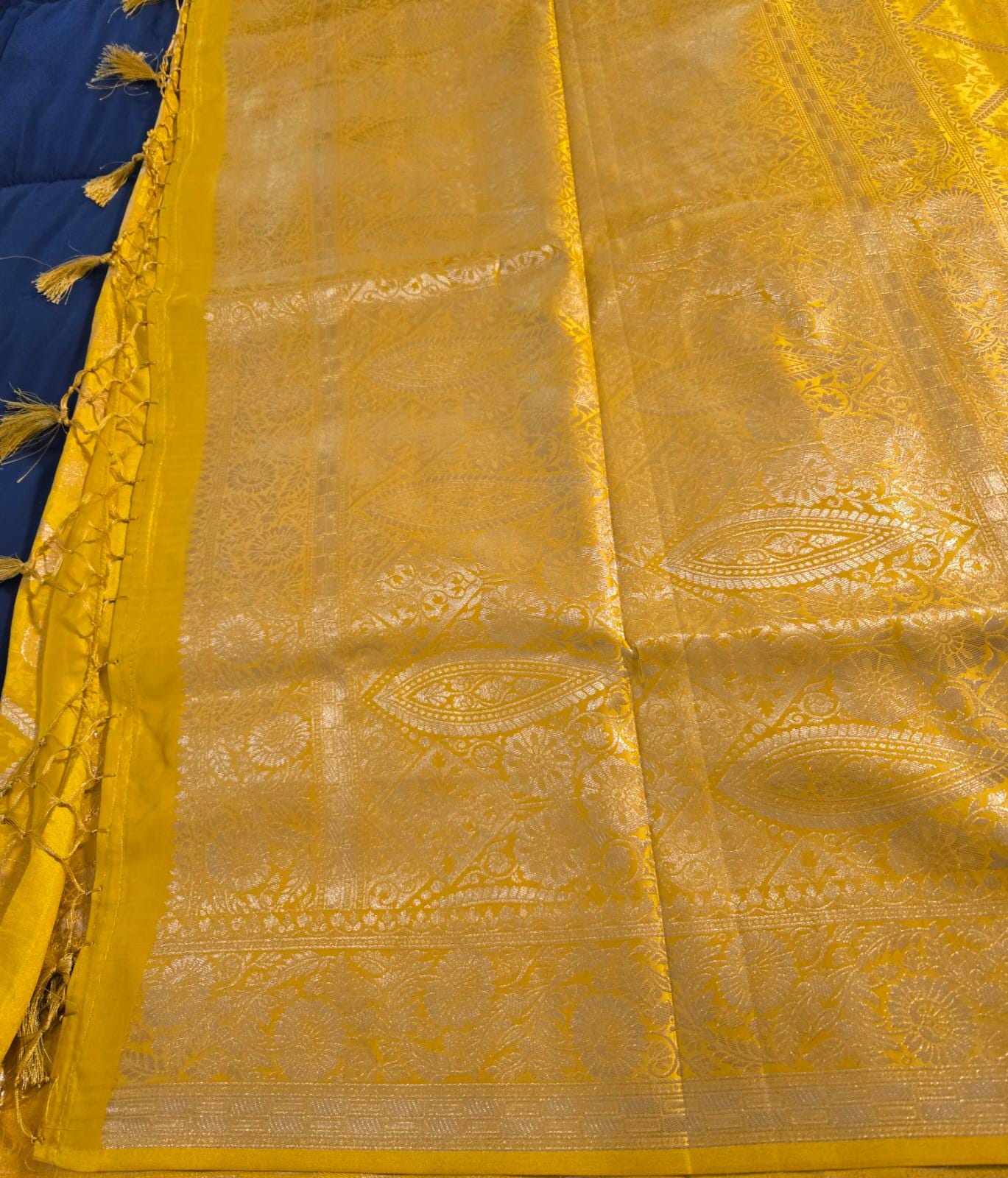 Elegant Yellow banarasi Saree & Festive Wear