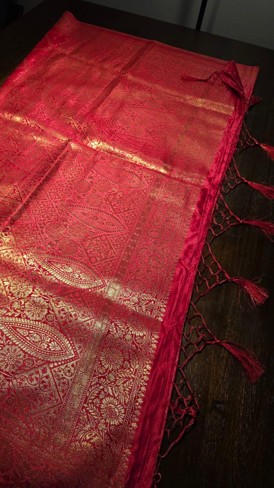 Elegant Pink banarasi Saree & Festive Wear