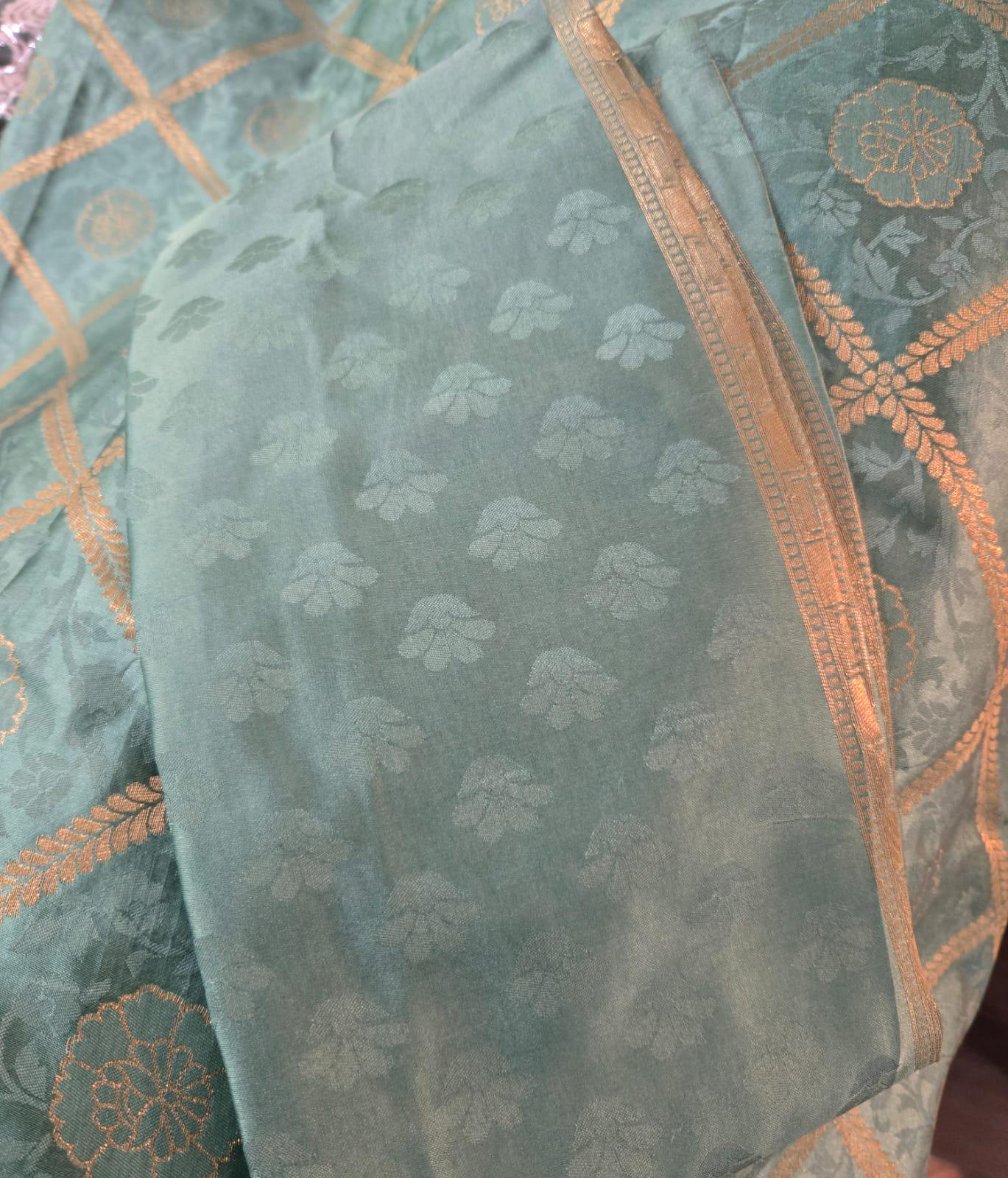 Elegant Green banarasi Saree & Festive Wear