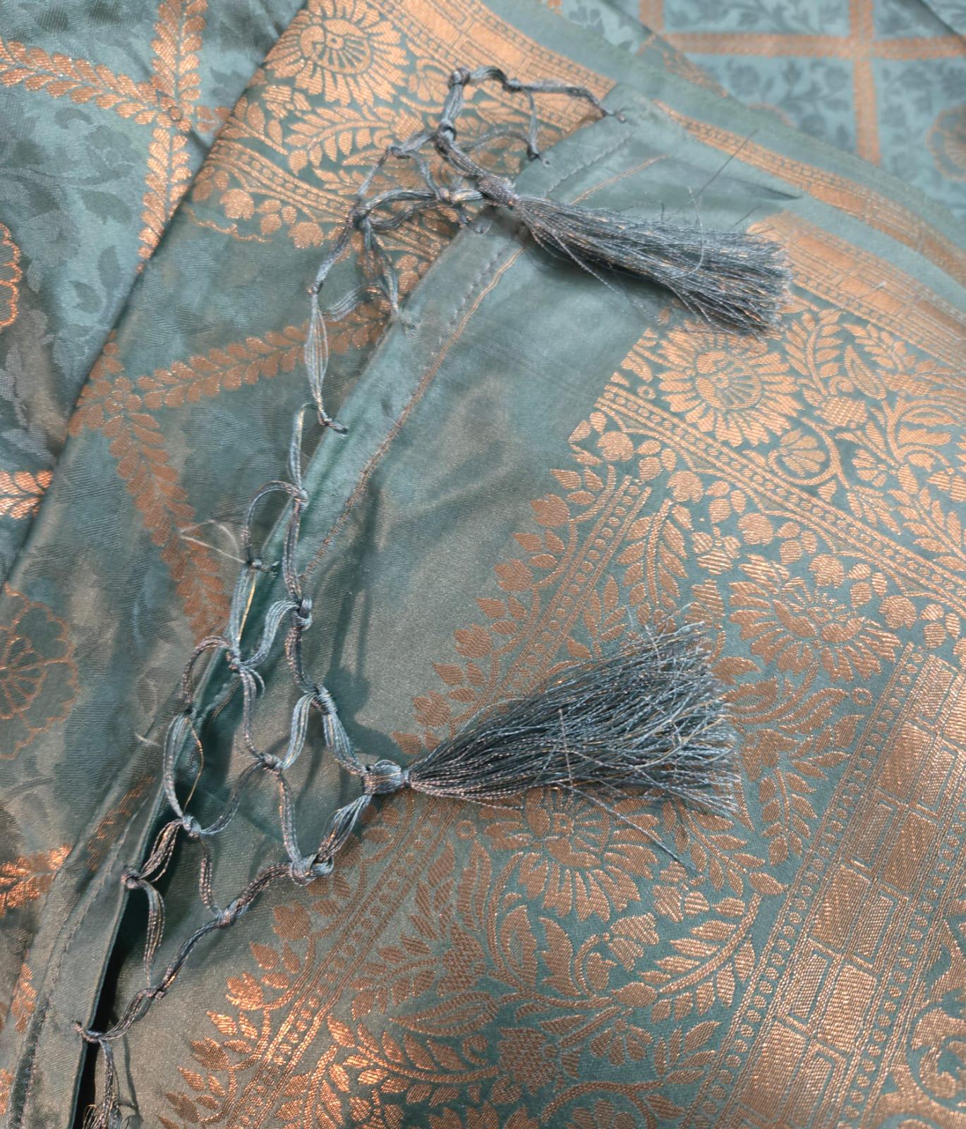 Elegant Green banarasi Saree & Festive Wear