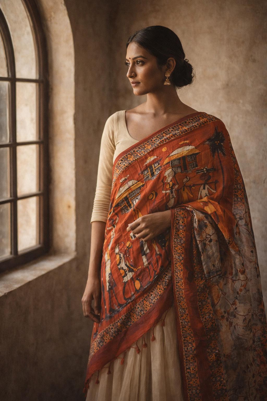 The Walk - Art Silk Dupatta