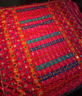 Handmade , Handwoven , Elegant vibrant & Authentic Multicolour Phulkari Dupatta / Indian Scarf. Hand embroidered