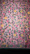 Multi colour Kantha work Dupatta with Mirror Work | Indian Ethnic Dupatta | Festive Wedding Dupatta | Traditional Indian Scarf