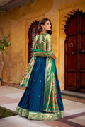 Paithani Silk Lehenga Choli Set with Stitched Blouse & Dupatta | Indian Wedding Outfit | Traditional Festive Ethnic Dress