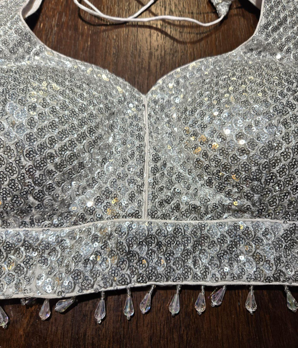 Handcrafted Indian Blouse | Festive Saree Blouse | Mirror Work Blouse | Wedding & Navratri Choli | Ethnic Designer Blouse for Women