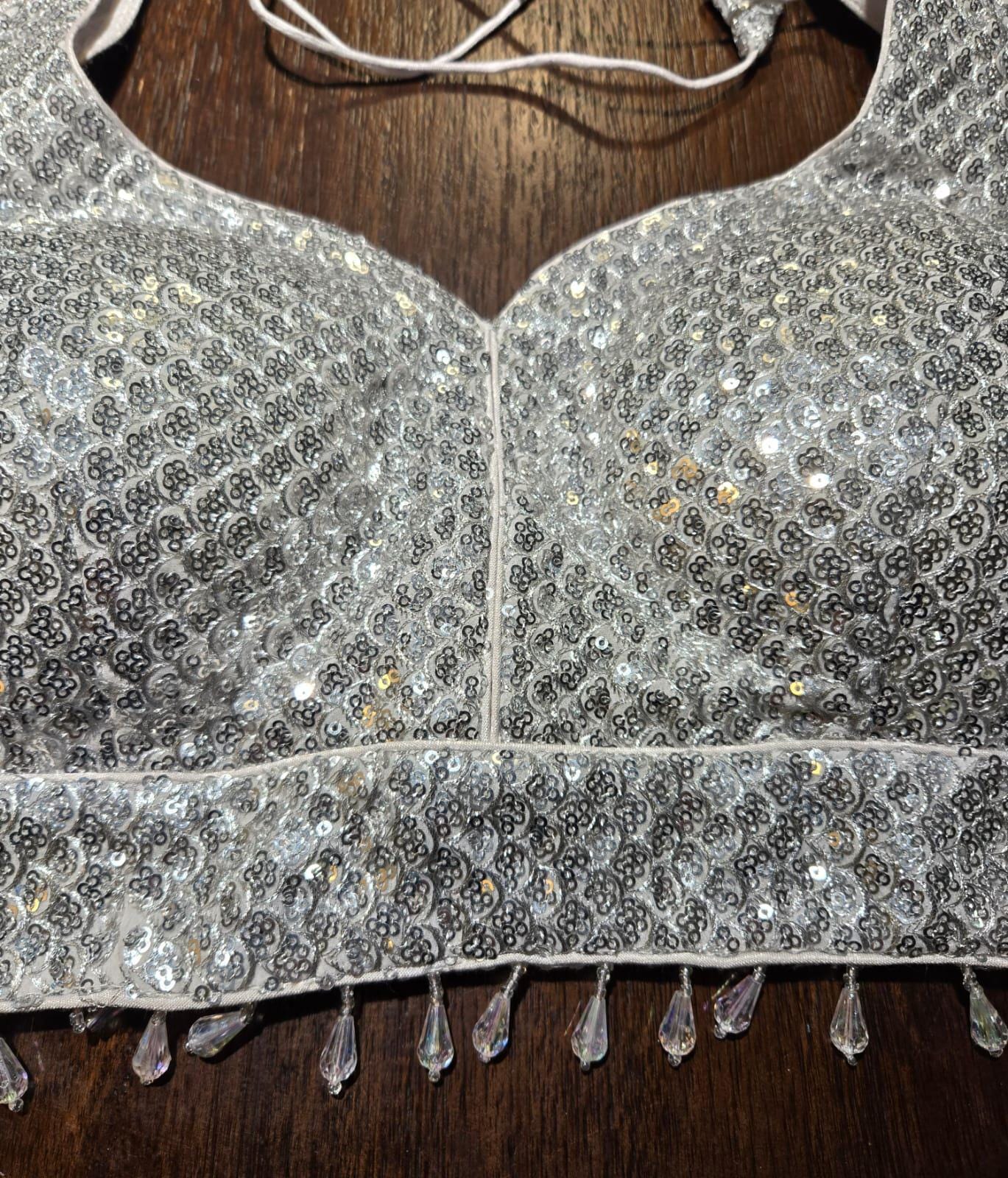 Handcrafted Indian Blouse | Festive Saree Blouse | Mirror Work Blouse | Wedding & Navratri Choli | Ethnic Designer Blouse for Women