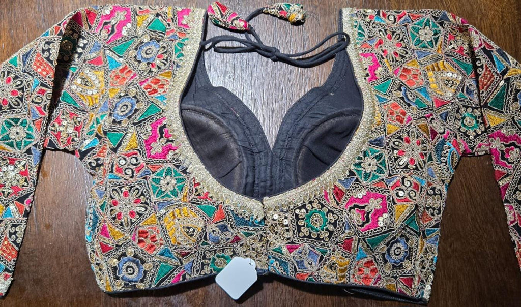 Handcrafted Indian Blouse | Festive Saree Blouse | Mirror Work Blouse | Wedding & Navratri Choli | Ethnic Designer Blouse for Women B45, B46