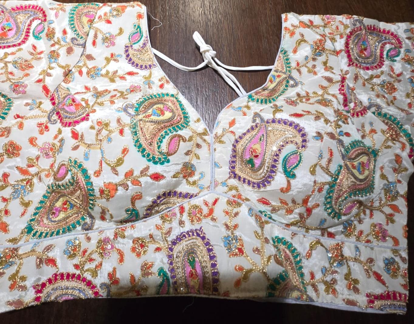 Handcrafted Indian Blouse Festive Saree Blouse Mirror Work Blouse Wedding &Navratri Choli | Ethnic Designer Blouse for Women B49,B50,B51,B48