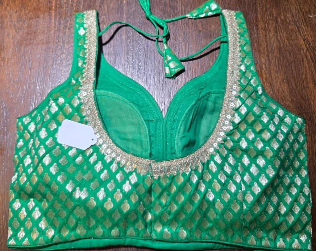Handcrafted Indian Blouse | Festive Saree Blouse | Mirror Work Blouse | Wedding & Navratri Choli | Ethnic Designer Blouse for Women