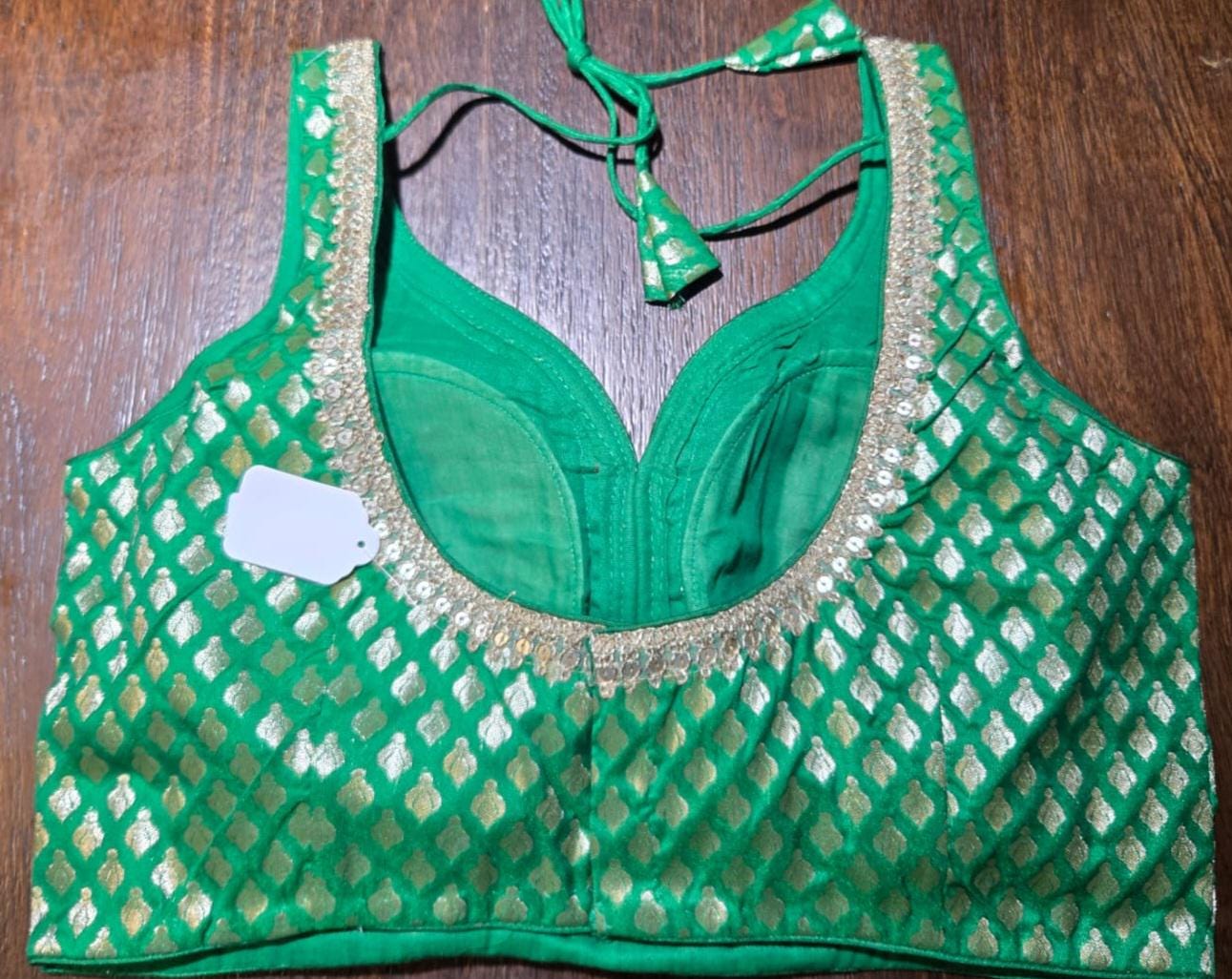 Handcrafted Indian Blouse | Festive Saree Blouse | Mirror Work Blouse | Wedding & Navratri Choli | Ethnic Designer Blouse for Women