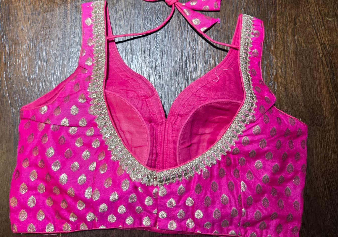 Handcrafted Indian Blouse | Festive Saree Blouse | Mirror Work Blouse | Wedding & Navratri Choli | Ethnic Designer Blouse for Women