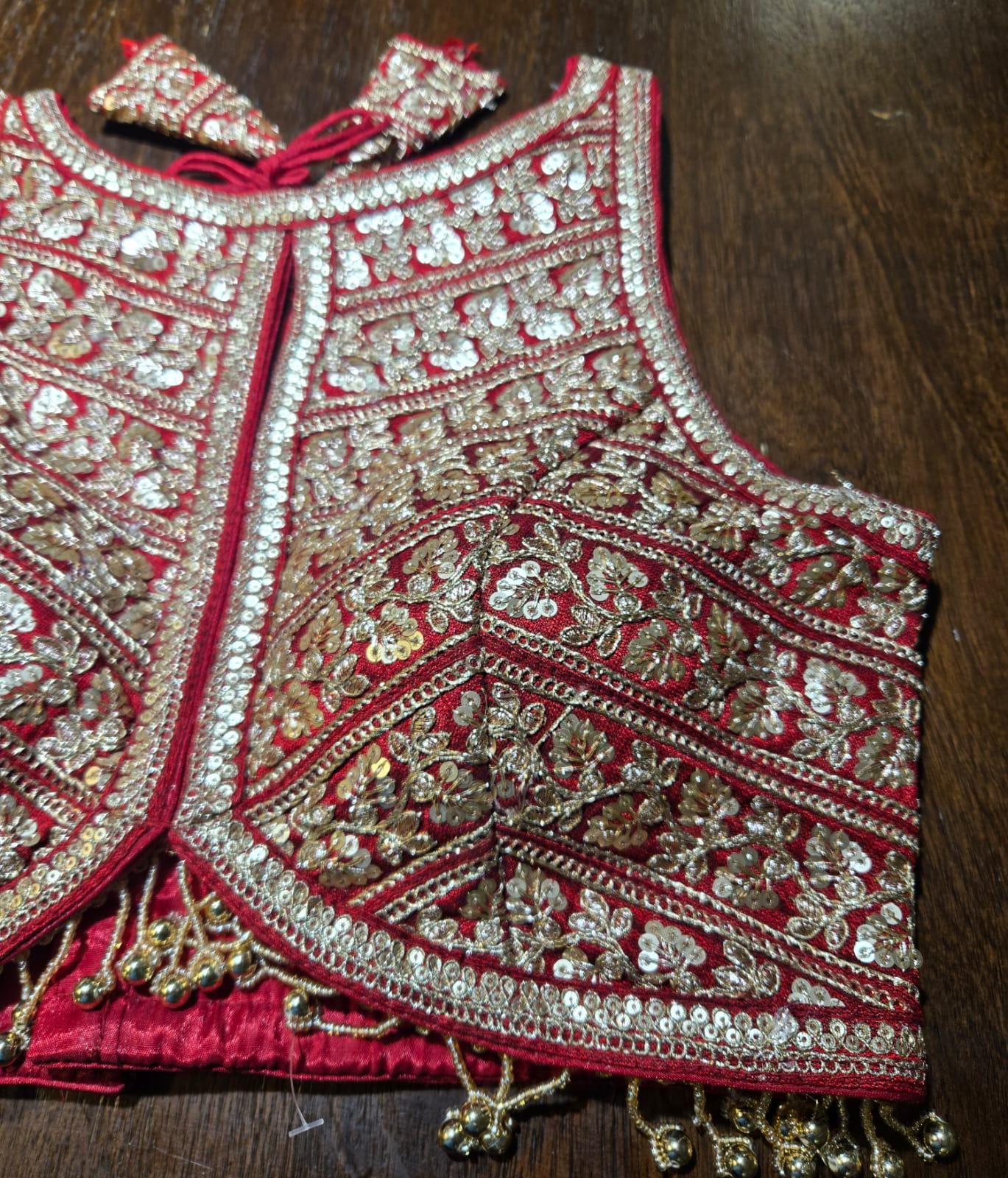 Handcrafted Indian Blouse | Festive Saree Blouse | Mirror Work Blouse | Wedding & Navratri Choli | Ethnic Designer Blouse for Women