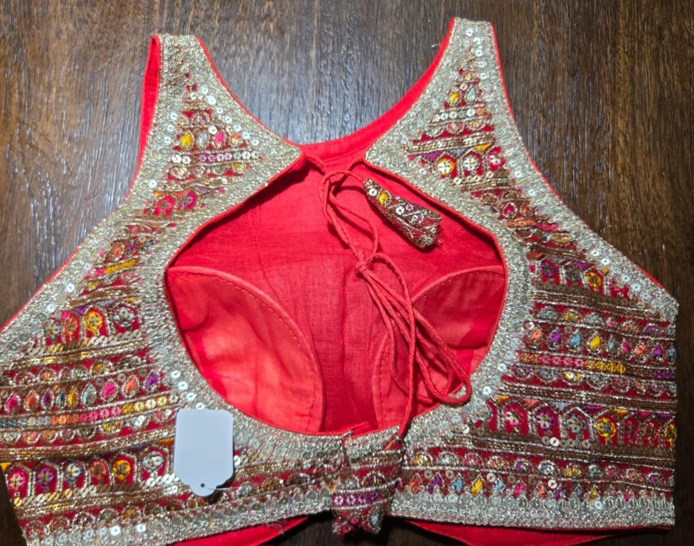 Handcrafted Indian Blouse | Festive Saree Blouse | Mirror Work Blouse | Wedding & Navratri Choli | Ethnic Designer Blouse for Women B43 ,B44
