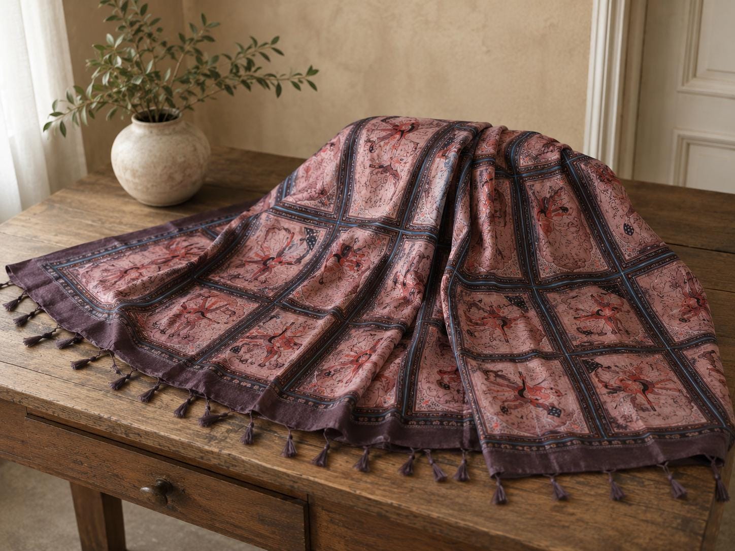 Daastaan Dupatta- Heritage Art Silk Dupatta