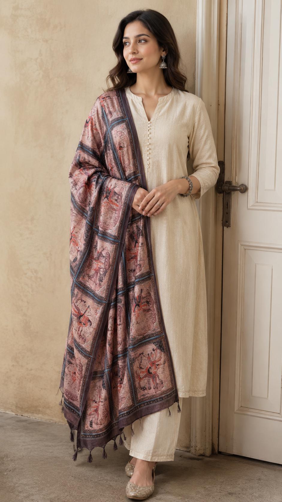 Daastaan Dupatta- Heritage Art Silk Dupatta