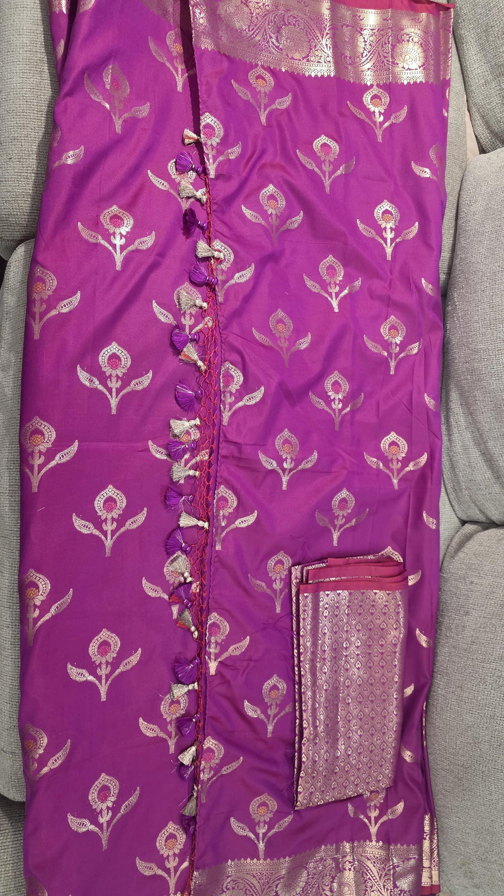 Elegant Pink banarasi Saree & Festive Wear