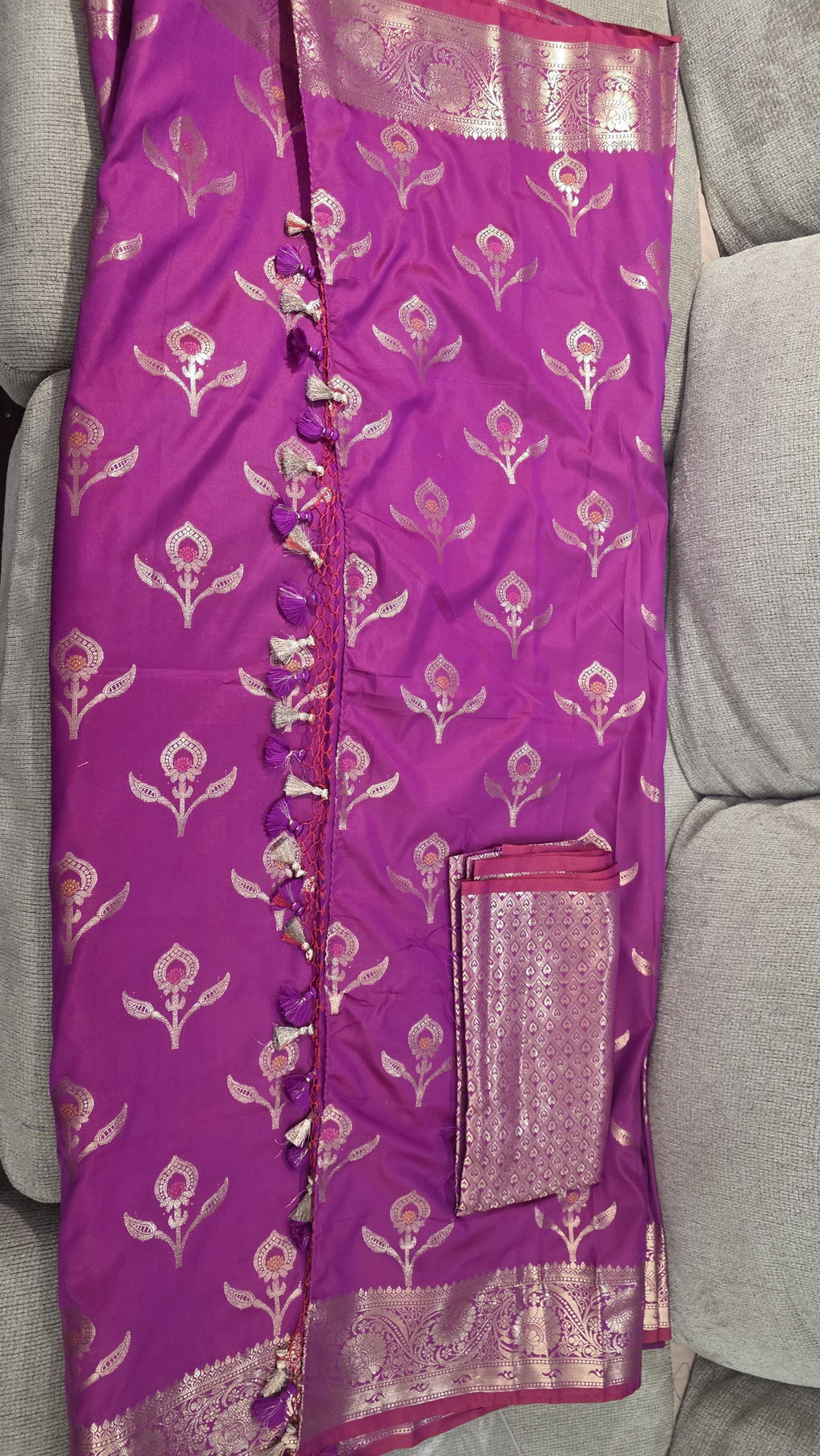 Elegant Pink banarasi Saree & Festive Wear