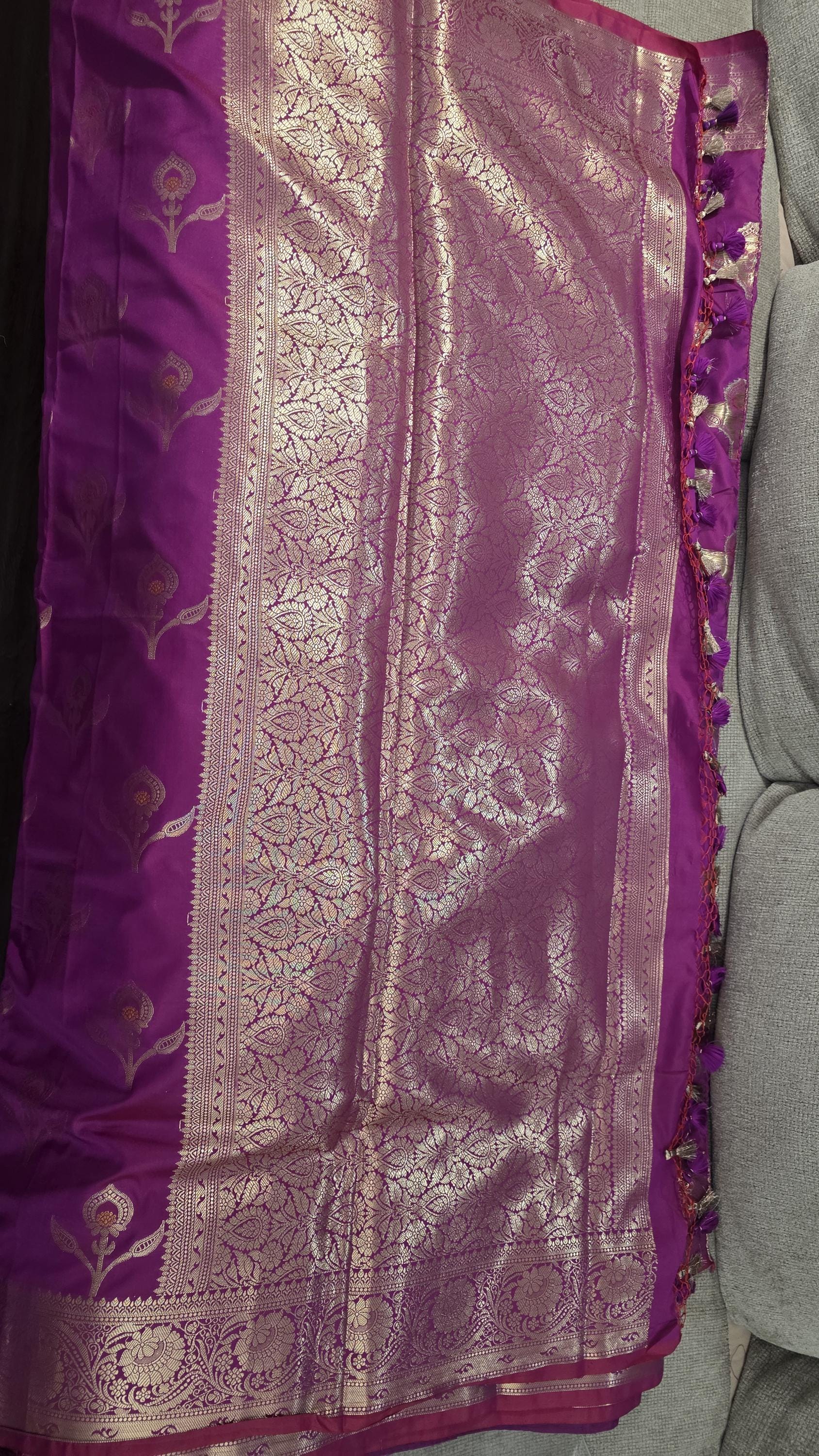 Elegant Pink banarasi Saree & Festive Wear