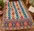 Pure Chinnon Dupatta | Designer Indian Dupatta | Multicolor Embroidered Dupatta | Festive Dupatta | Garba Navratri Dupatta | Chinnon Stole