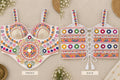White Hand Embroidered Garba Blouse | Gujarati Chaniya Choli Blouse | Mirror Work & Cowrie Shell Blouse | Navratri 2026 | Handmade Ethnic