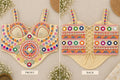 Beige Hand Embroidered Garba Blouse | Gujarati Chaniya Choli Blouse | Mirror Work & Cowrie Shell Blouse | Navratri 2026 | Handmade Ethnic