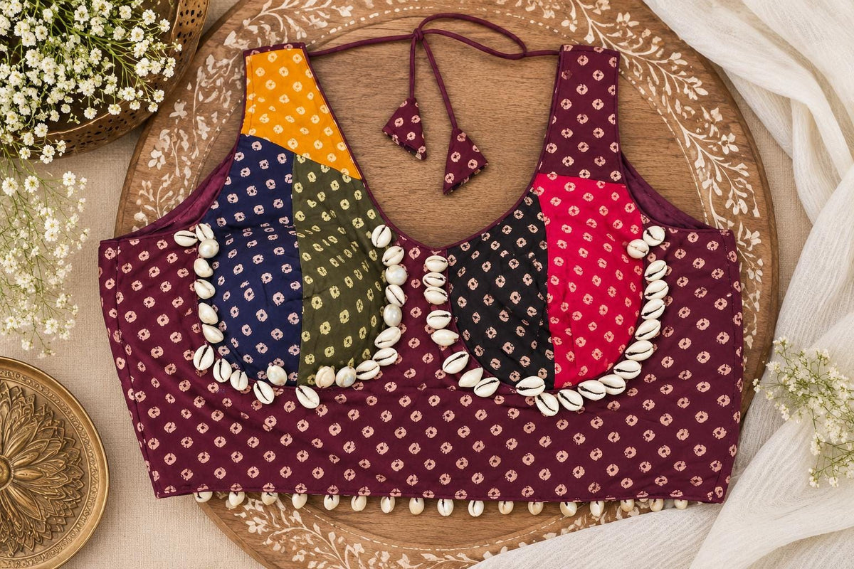 Garba Khadi Ajarak Print Lehenga | white Multicolored Ethnic Skirt | Navratri Ghagra Choli | Handmade Indian Festival Outfit