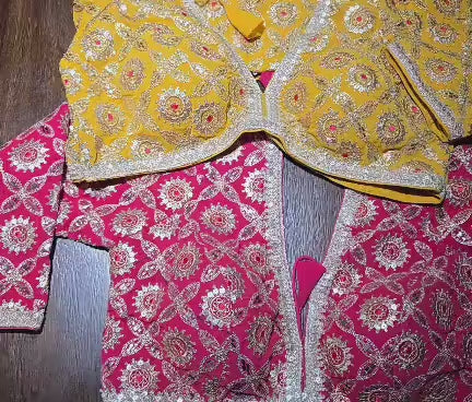 Handcrafted Indian Blouse | Festive Saree Blouse | Mirror Work Blouse | Wedding & Navratri Choli | Ethnic Designer Blouse for Women B52 ,B48