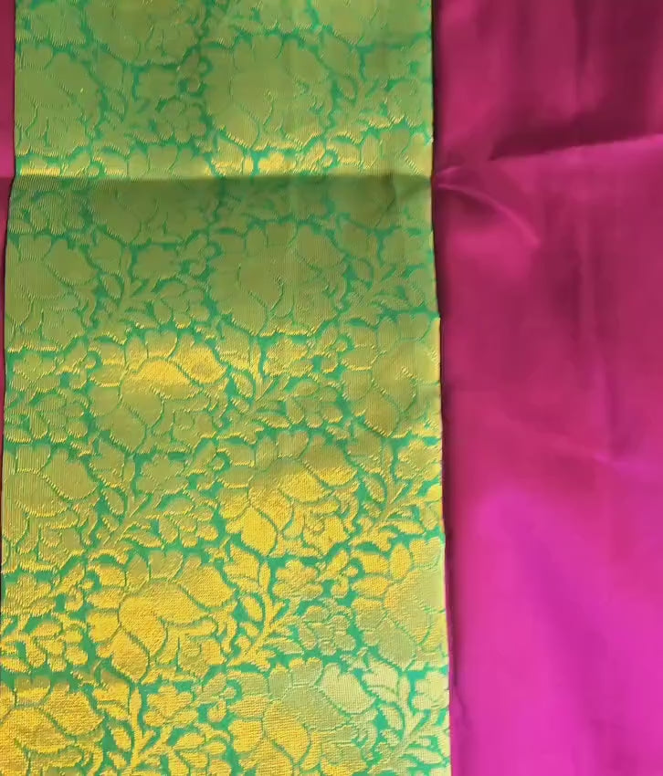 Exquisite Purple Banarasi Saree  Handwoven Elegance. Fall and Pico done