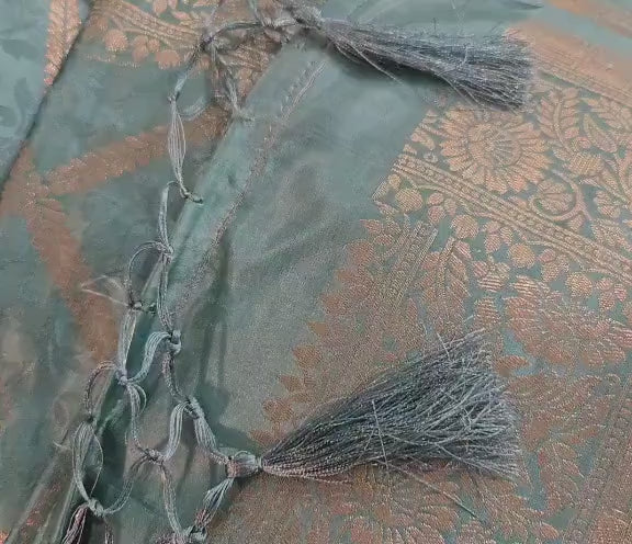 Elegant Green banarasi Saree & Festive Wear