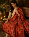 Handmade , Handwoven , Elegant vibrant & Authentic Multicolour Phulkari Dupatta / Indian Scarf. Hand embroidered